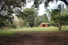 Parade area in front of the Cub den