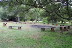 The campfire circle